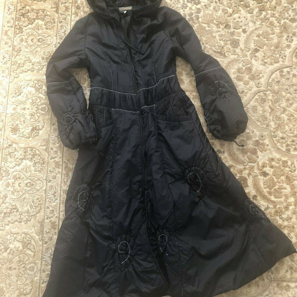 Toko's Paris Hooded Midi Puffer All Weather Coat $1,250